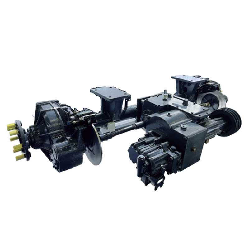 Дифференциальный ведущий мост зерноуборочного комбайна